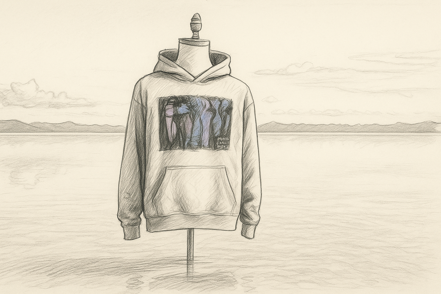 NODES Hoodie - Front View